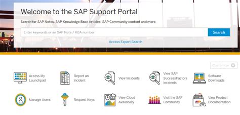 sap support portal|Knowledge Base .